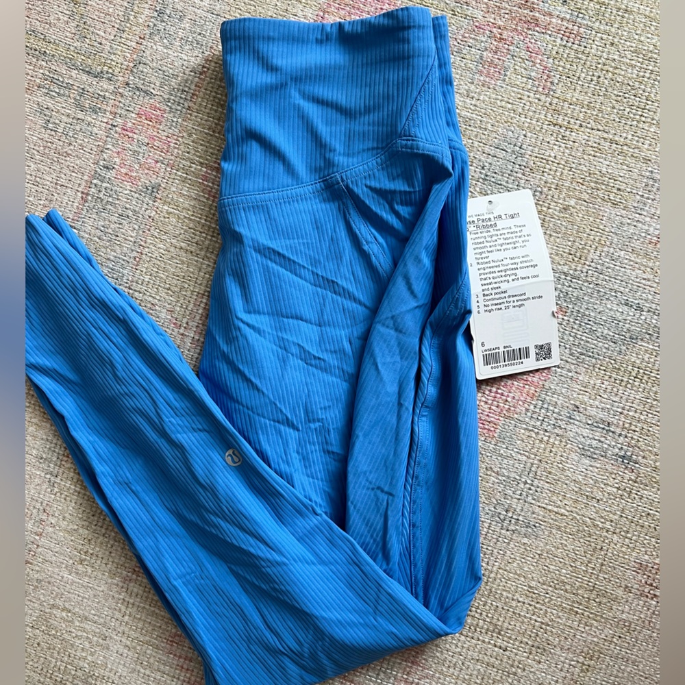 base pace ribbed leggings